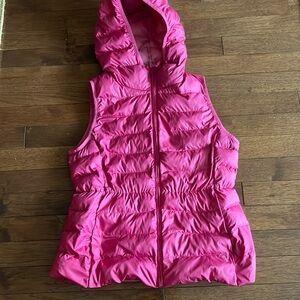 Uniqlo Kids Lightweight Puffer Vest - Pink